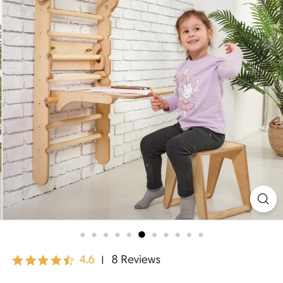 Goodevas indoor wood Swedish ladder - Picture 6 of 6